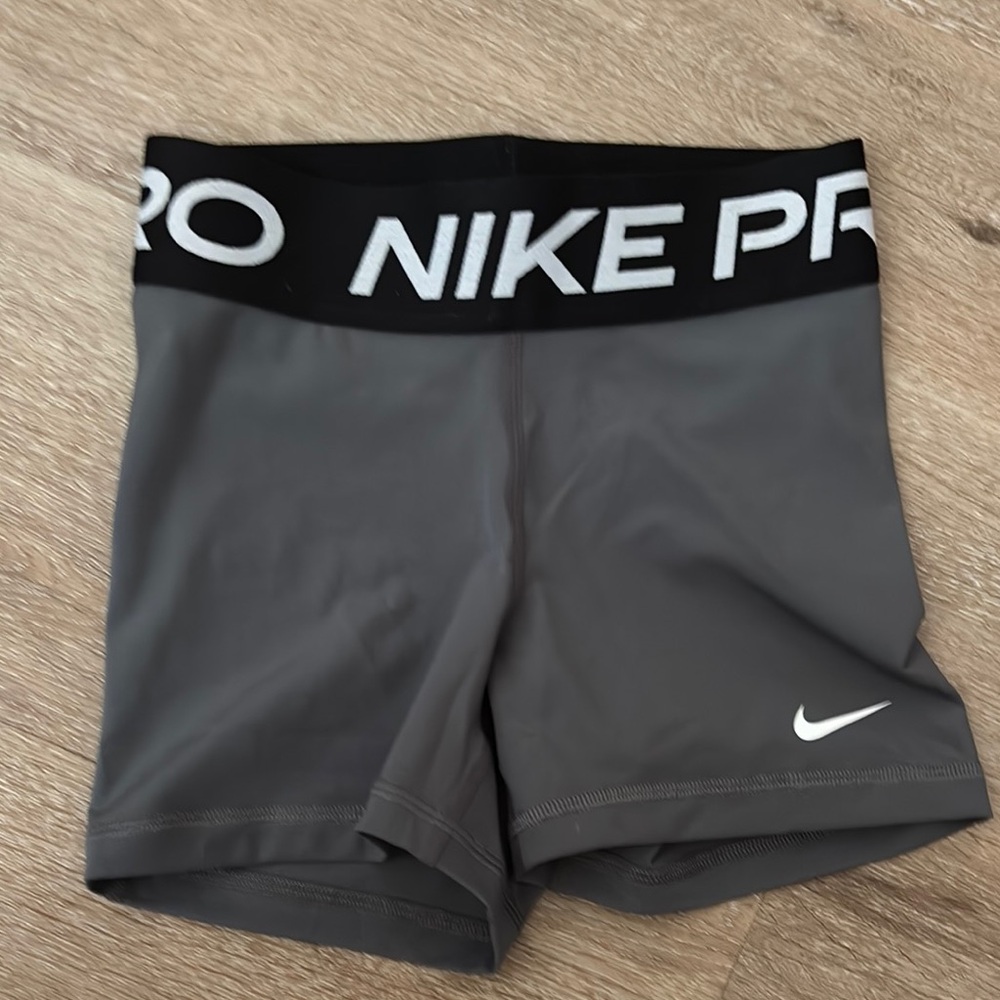 Nike Pro dri- fit Black and Gray Training Shorts XXS